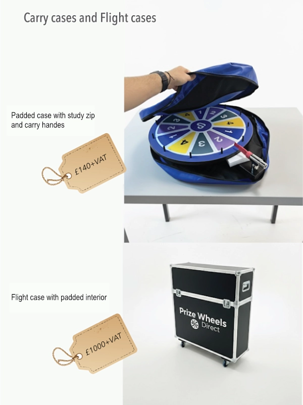 Prize Wheel Carry Cases