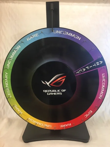 Custom Table Top Prize Wheel